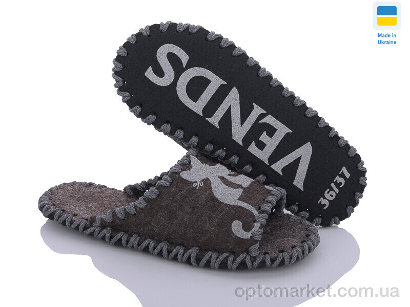 Купить Капці жіночі 272 коричневий Vends коричневий, фото 1