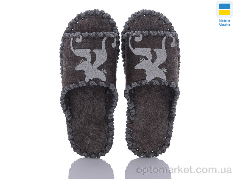 Купить Капці жіночі 272 коричневий Vends коричневий, фото 2