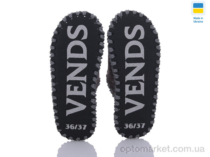 Купить Капці жіночі 272 коричневий Vends коричневий, фото 3