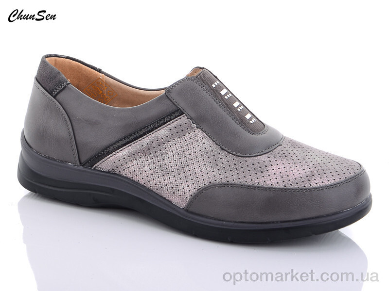 Купить Туфлі жіночі 27205-5 Chunsen сірий, фото 1