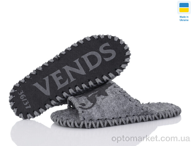Купить Капці жіночі 272W сірий Vends сірий, фото 3