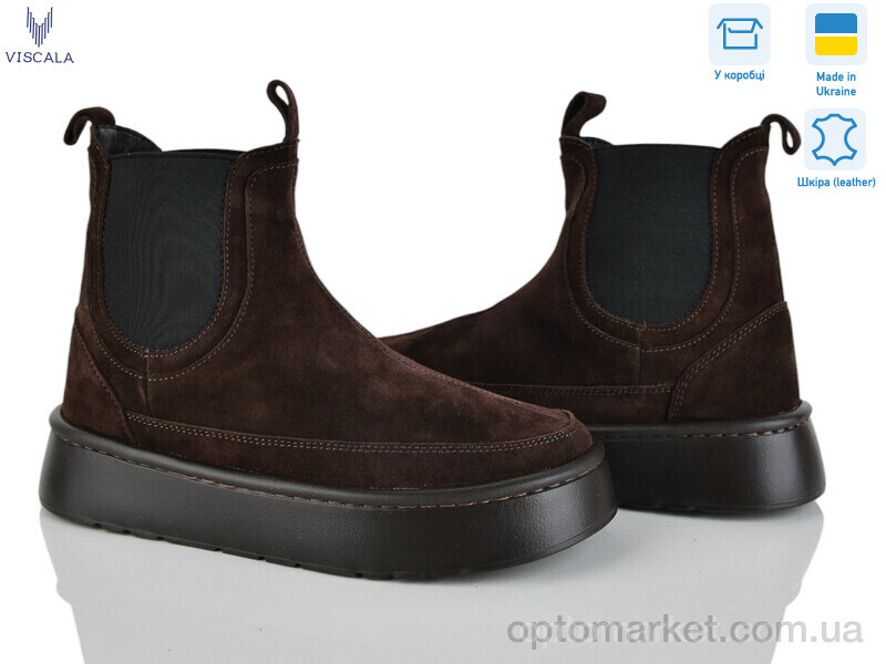 Купить Черевики жіночі 27403-1 шок.з.-т. VL Z Viscala коричневий, фото 1