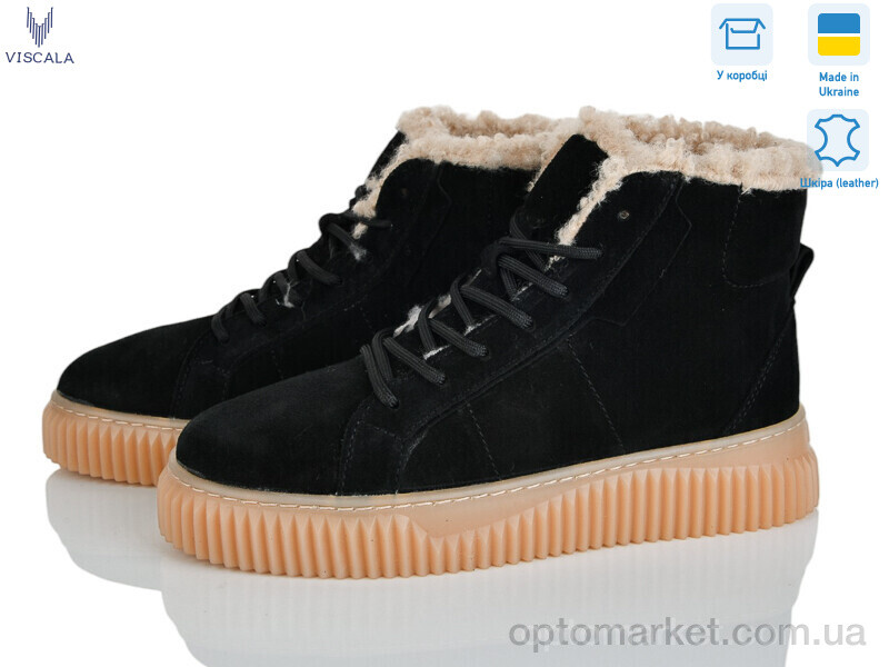 Купить Черевики жіночі 27405-1ч VL Viscala чорний, фото 1