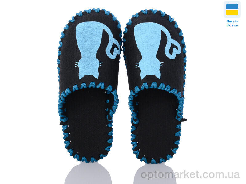 Купить Капці жіночі 276W чорний Vends чорний, фото 2