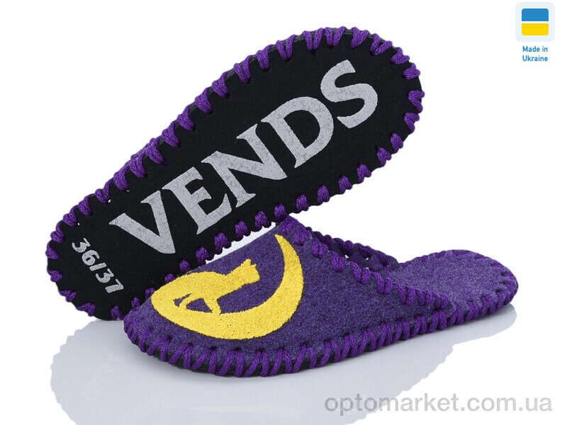 Купить Капці жіночі 278W фіолетовий Vends фіолетовий, фото 1