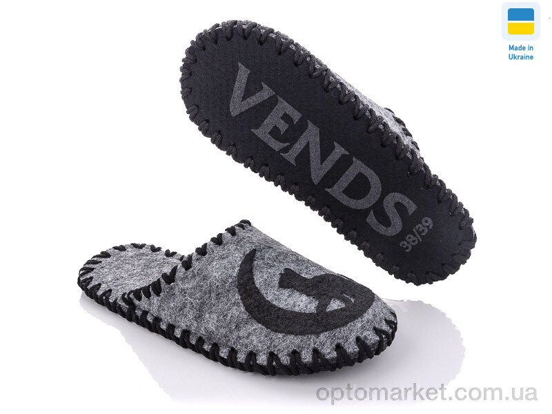 Купить Капці жіночі 278W серый Vends сірий, фото 2