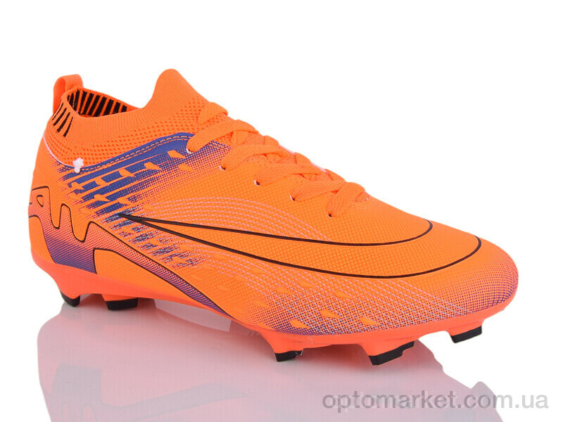 Купить Футбольне взуття чоловічі 278X Caroc помаранчевий, фото 1