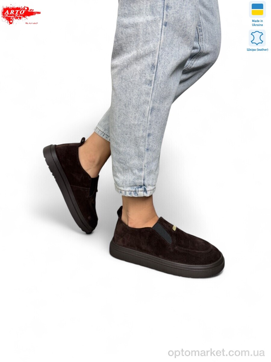 Купить Туфлі жіночі 279 коричневий з. ARTO коричневий, фото 1