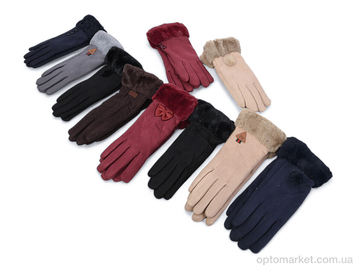 Купить Рукавички жіночі 279 mix Королева мікс, фото 1