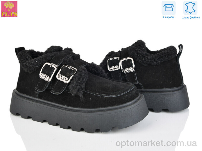 Купить Уги жіночі 2801-2 PLPS чорний, фото 1