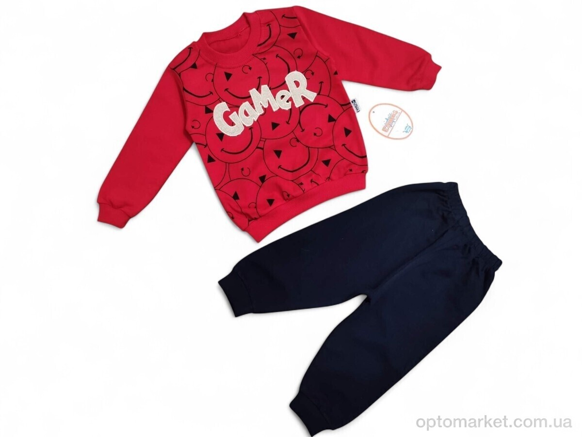 Купить Комплекти дитячі дитячі 2801 червоний батнік-штани Eymus Kids червоний, фото 1