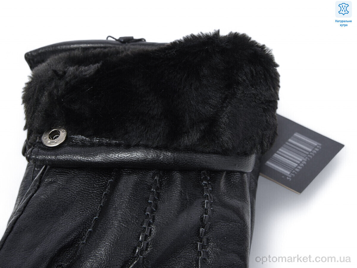 Купить Рукавички чоловічі 2803A black Ginge чорний, фото 2