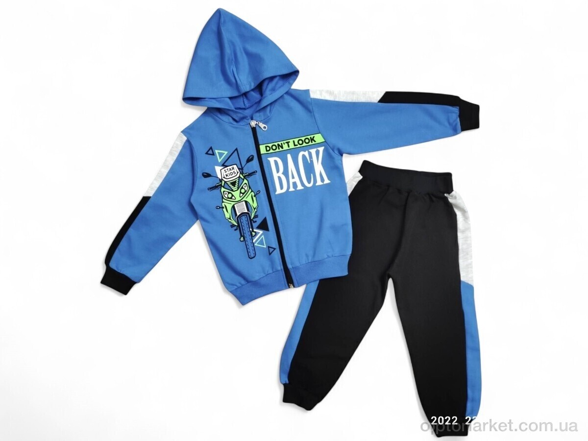 Купить Комплекти дитячі дитячі 2806 синій батнік-штани E.K.Y.Star синій, фото 1