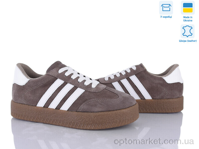 Купить Кросівки жіночі 2810-131 Tamei коричневий, фото 1