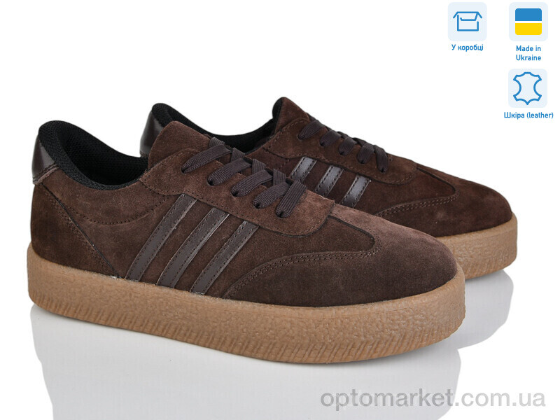 Купить Кросівки жіночі 2810-133 Tamei коричневий, фото 1