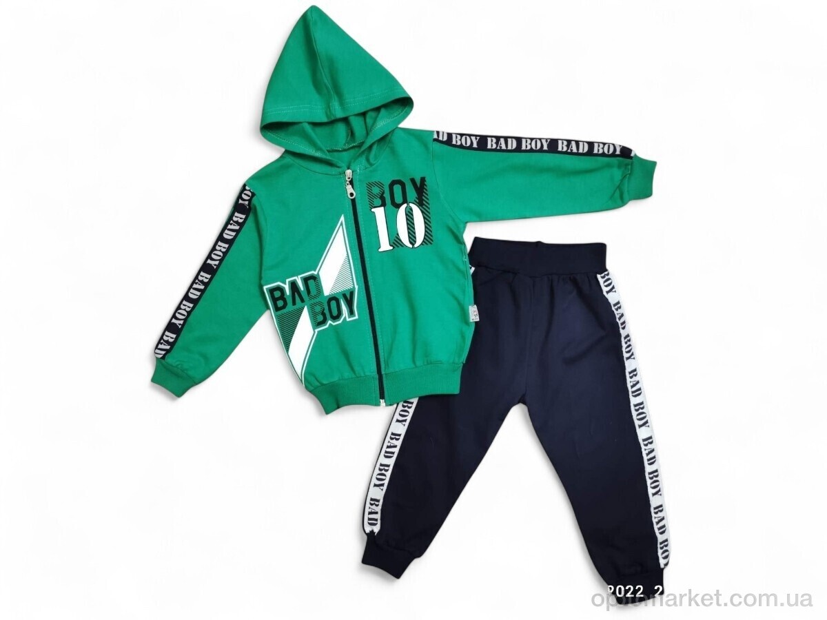 Купить Комплекти дитячі дитячі 2810 зелений батнік-штани E.K.Y.Star зелений, фото 1