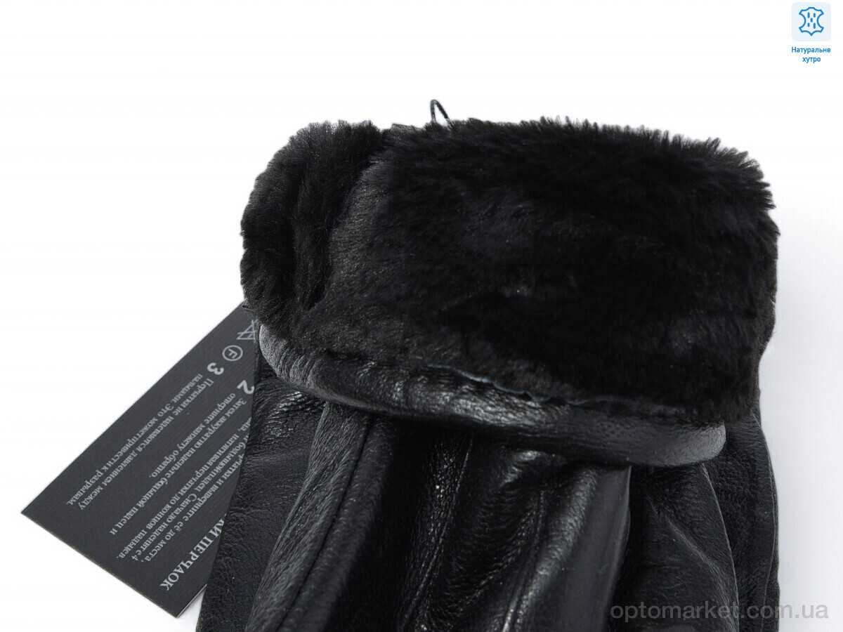 Купить Рукавички чоловічі 2813A black Ginge чорний, фото 2