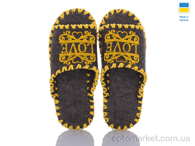 Купить Капці жіночі 284 коричневий Vends коричневий, фото 2