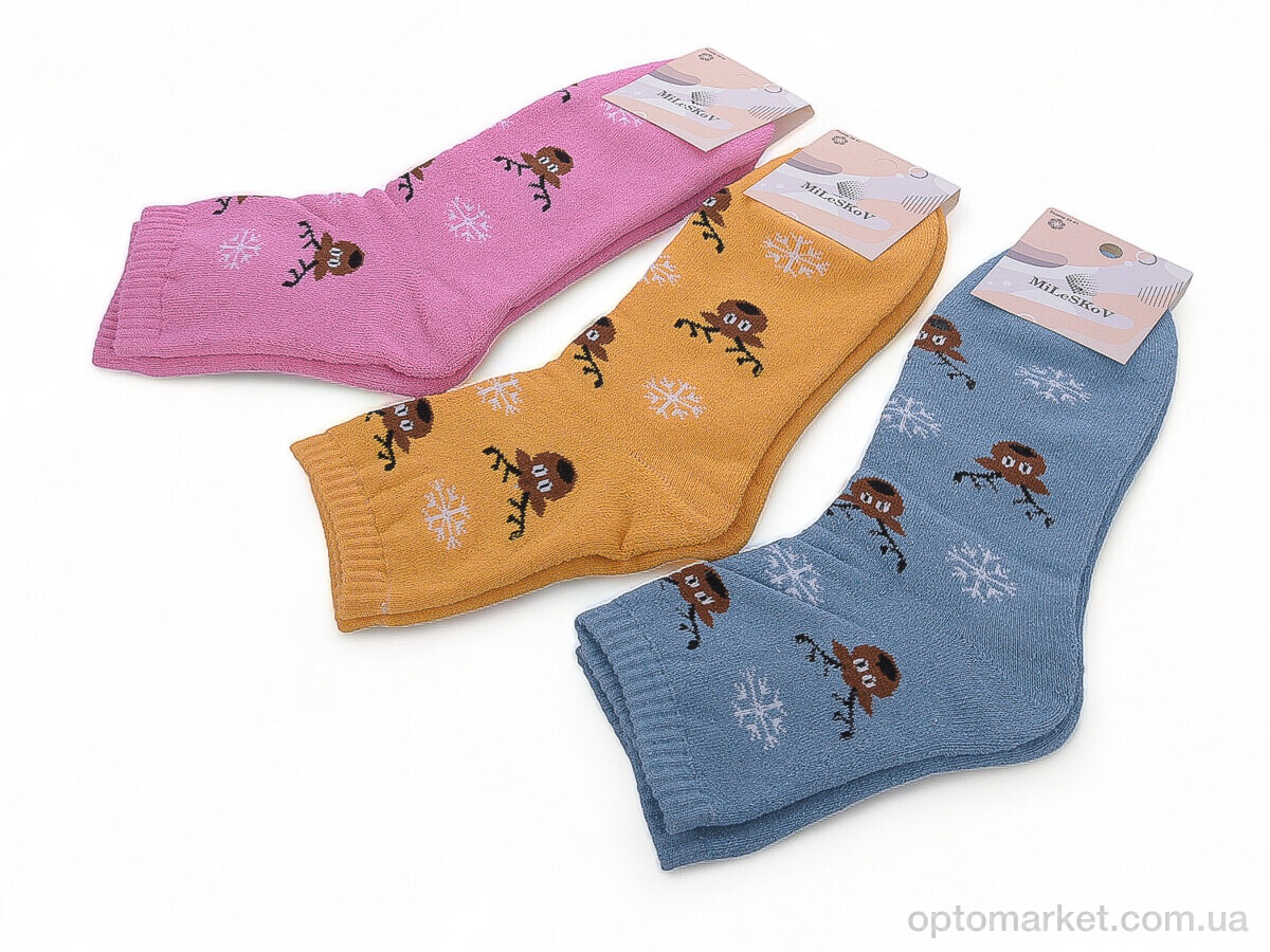 Купить Шкарпетки жіночі 284A (07086) mix 1 MiLeSKoV мікс, фото 1