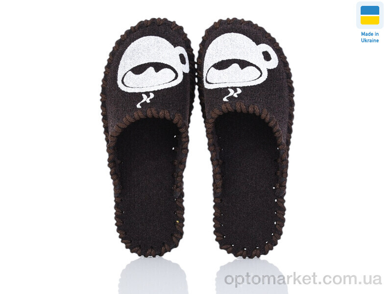 Купить Капці жіночі 286W коричневий Vends коричневий, фото 2