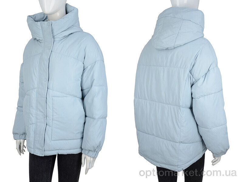 Купить Куртка жіночі 2871 l.blue AS.YLM блакитний, фото 3