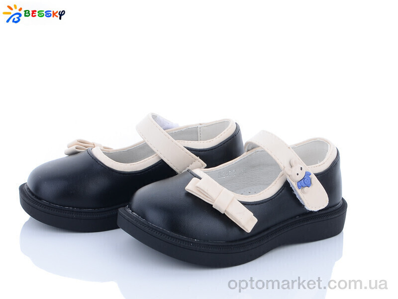 Купить Туфлі дитячі 2872-1A Bessky чорний, фото 1