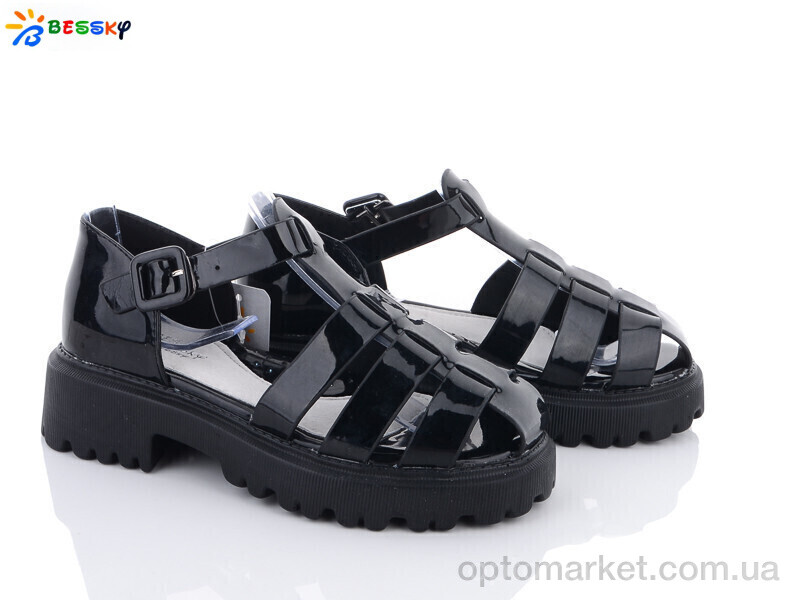 Купить Босоніжки дитячі 2876-4C Bessky чорний, фото 1