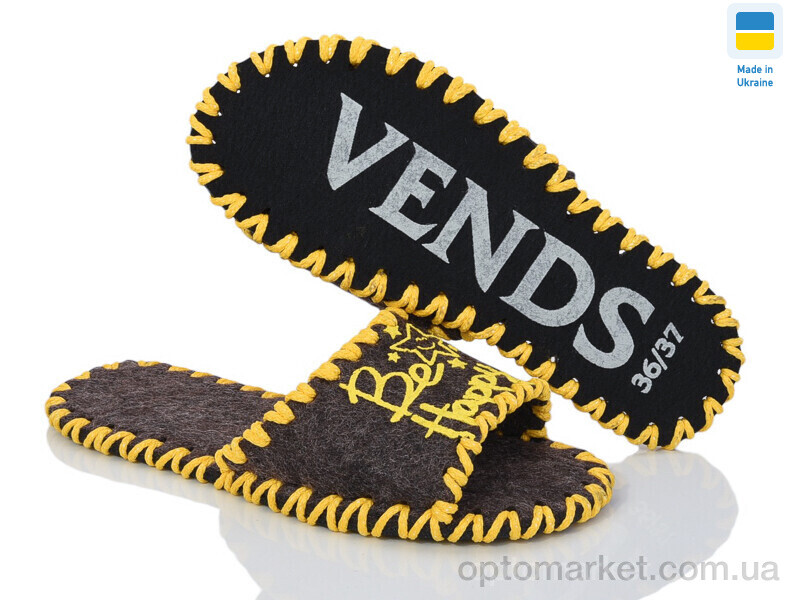 Купить Капці жіночі 287W коричневий Vends коричневий, фото 1