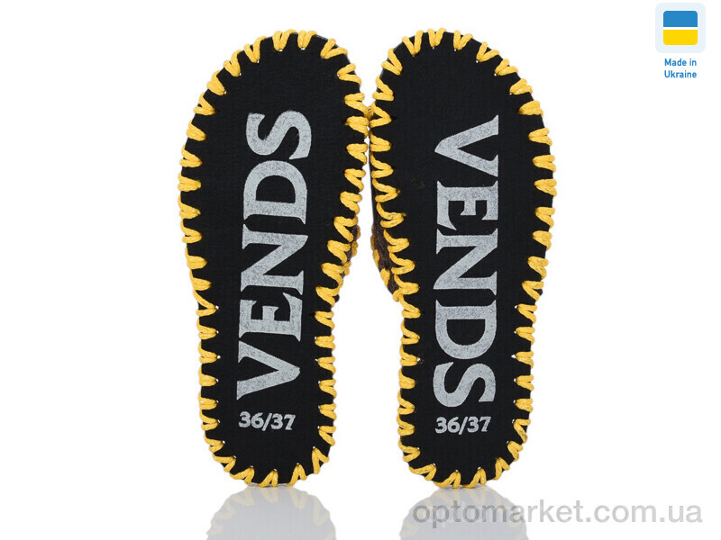 Купить Капці жіночі 287W коричневий Vends коричневий, фото 3