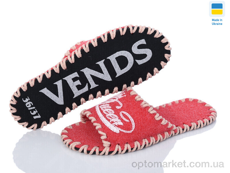 Купить Капці жіночі 288 червоний Vends червоний, фото 1