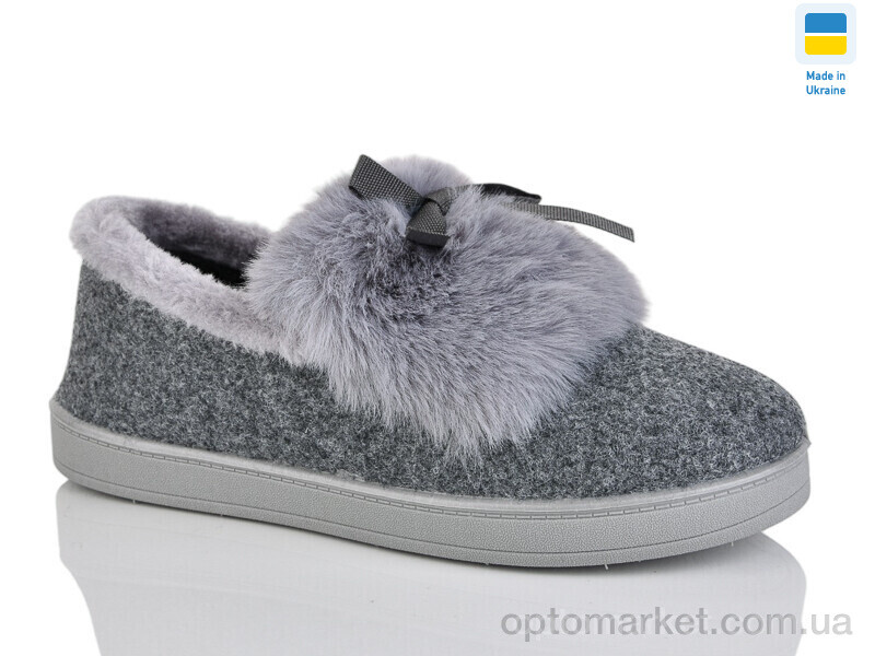 Купить Капці жіночі 29 сірий Зручне взуття сірий, фото 1