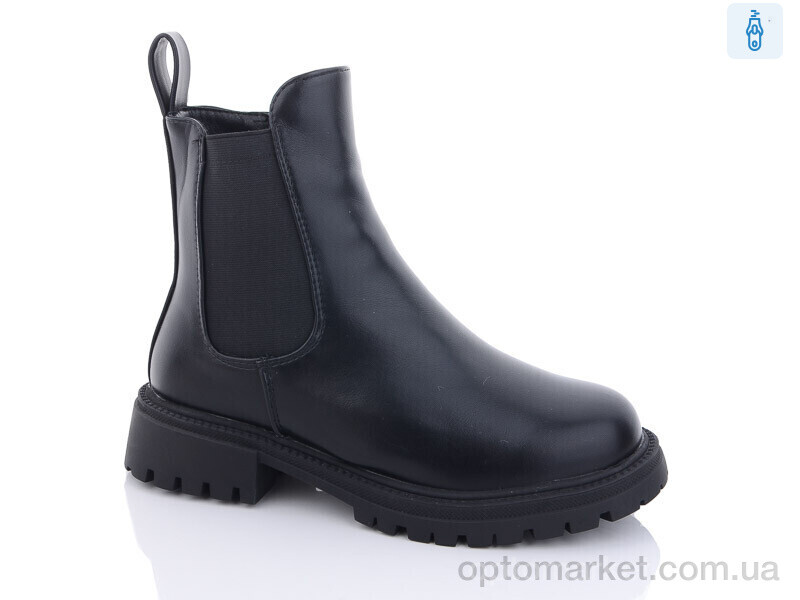 Купить Черевики жіночі 2900-1 Purlina чорний, фото 1