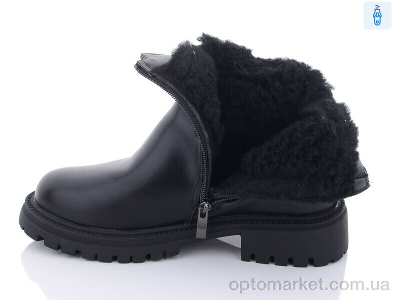 Купить Черевики жіночі 2900-1 Purlina чорний, фото 2