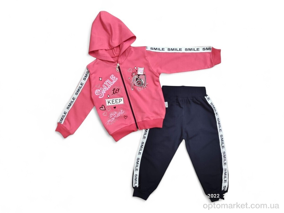 Купить Комплекти дитячі дитячі 2900 кораловий батнік-штани E.K.Y.Star рожевий, фото 1