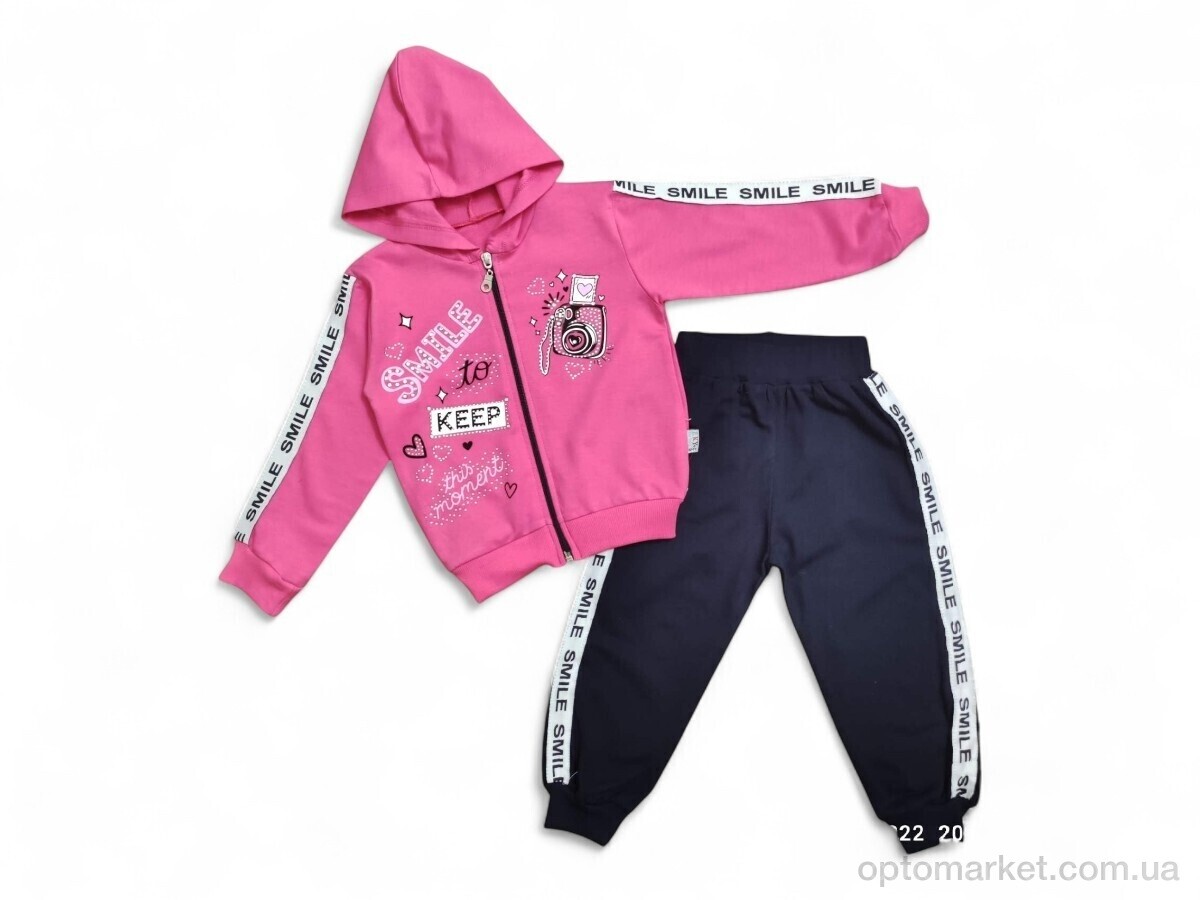 Купить Комплекти дитячі дитячі 2900 малиновий батнік-штани E.K.Y.Star рожевий, фото 1