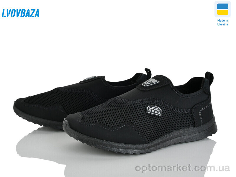 Купить Кросівки чоловічі 2901-1 чорний Dago чорний, фото 1