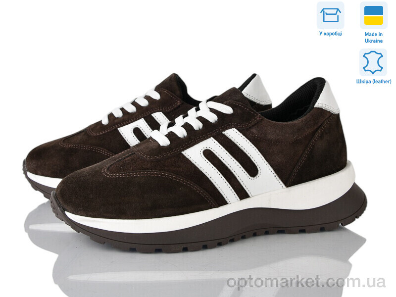 Купить Кросівки жіночі 2901-20 Tamei коричневий, фото 1