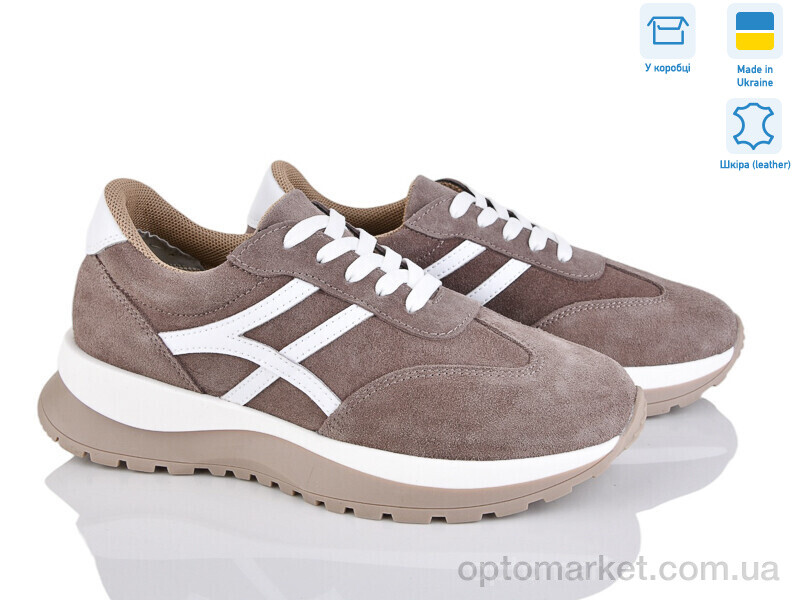 Купить Кросівки жіночі 2902-10 Tamei коричневий, фото 1