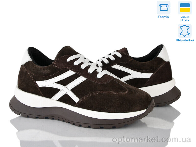 Купить Кросівки жіночі 2902-20 Tamei коричневий, фото 1