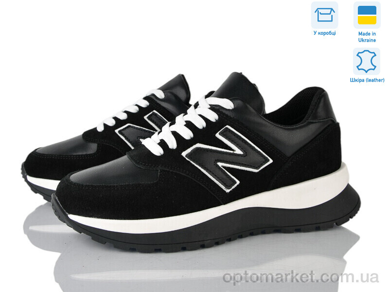 Купить Кросівки жіночі 2903-5 Tamei чорний, фото 1