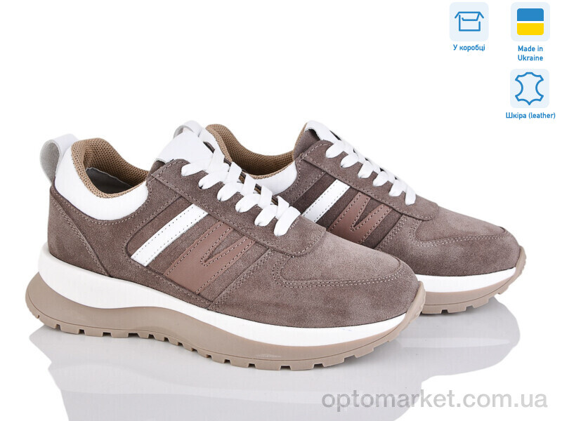 Купить Кросівки жіночі 2904-10 Tamei коричневий, фото 1