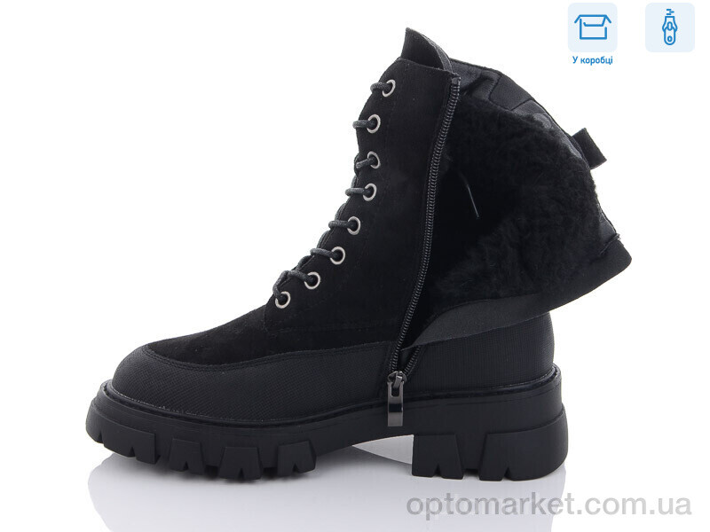 Купить Черевики жіночі 2905-2 UCSS чорний, фото 2