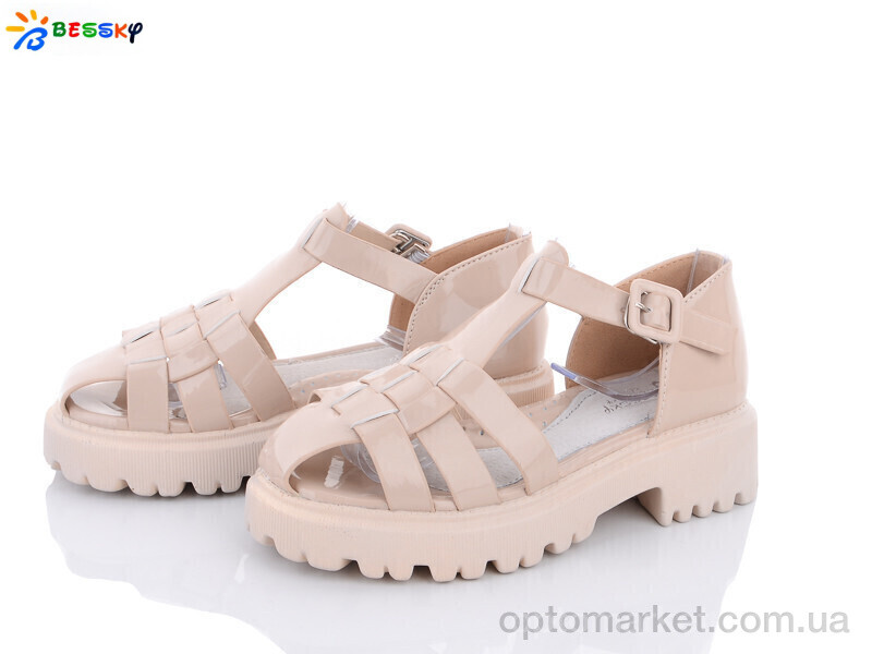 Купить Босоніжки дитячі 2905-5C Bessky бежевий, фото 1