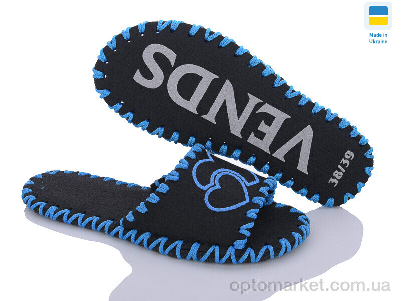 Купить Капці жіночі 291 чорний Vends чорний, фото 1