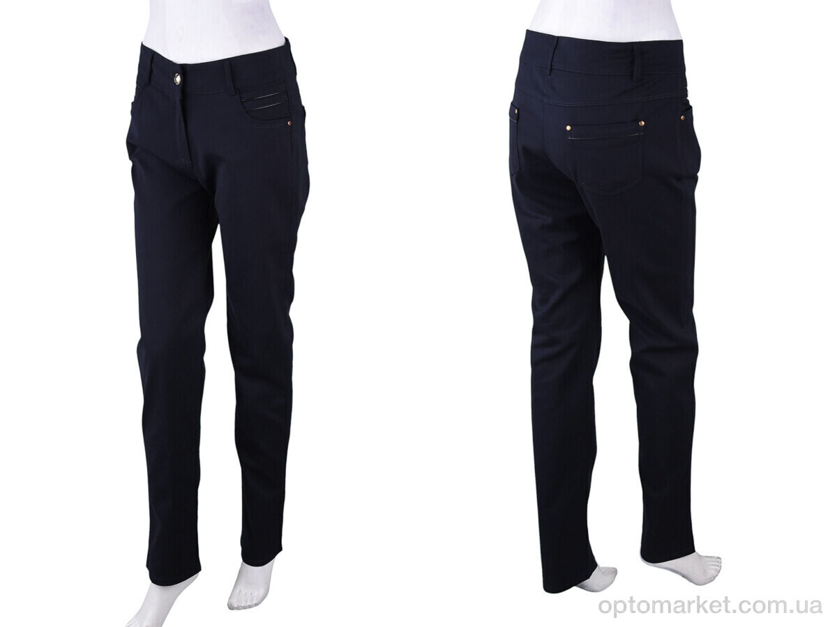 Купить Брюки жіночі 2925-1 (08954) navy BSZZ синій, фото 3