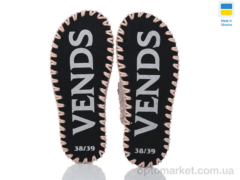 Купить Капці жіночі 293W т.беж Vends бежевий, фото 3