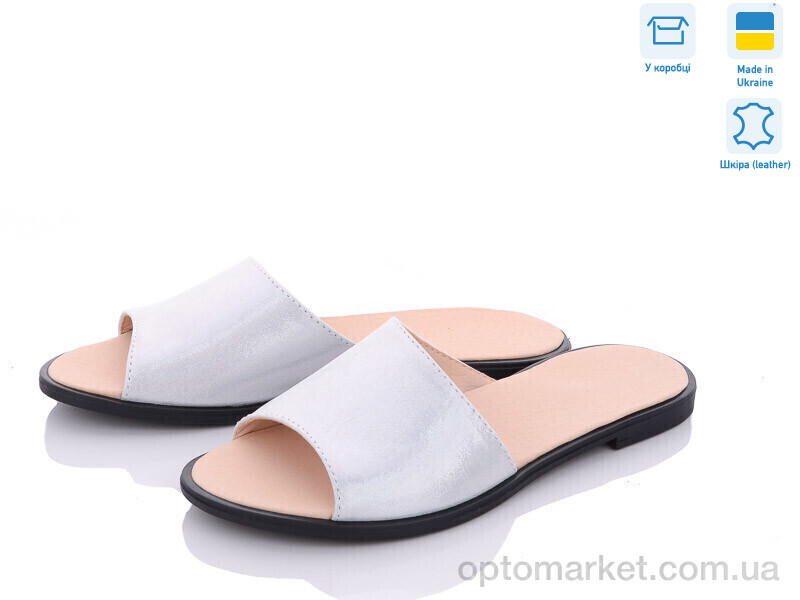 Купить Шльопанці жіночі 299-8 VAM срібний, фото 1