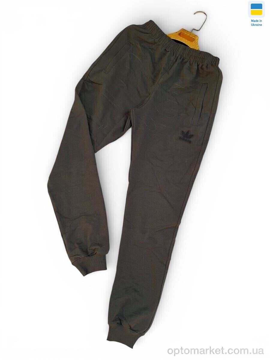 Купить Спортивні штаны чоловічі 2Ad хакі A.idas хакі, фото 2