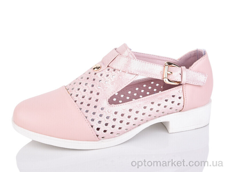 Купить Туфлі жіночі 3-001 Fuguiyun рожевий, фото 1