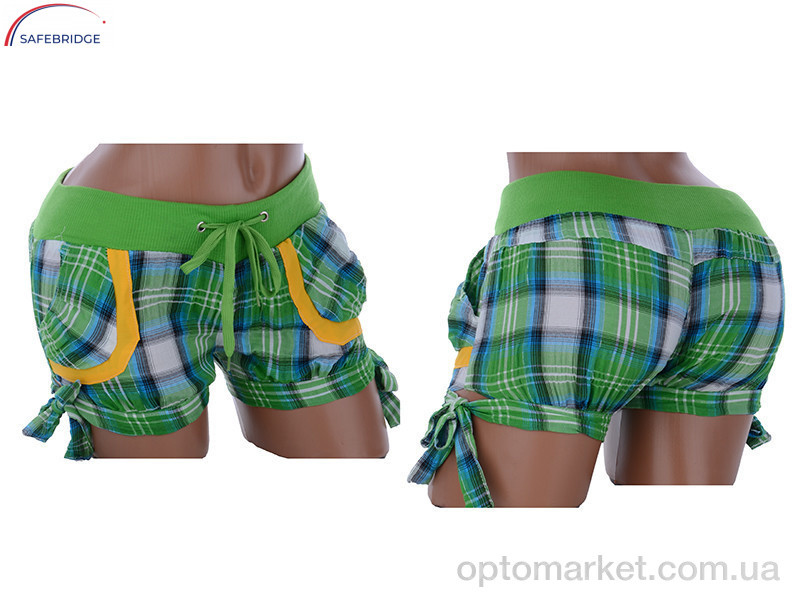 Купить Шорти жіночі 3-10green Stefenie зелений, фото 1